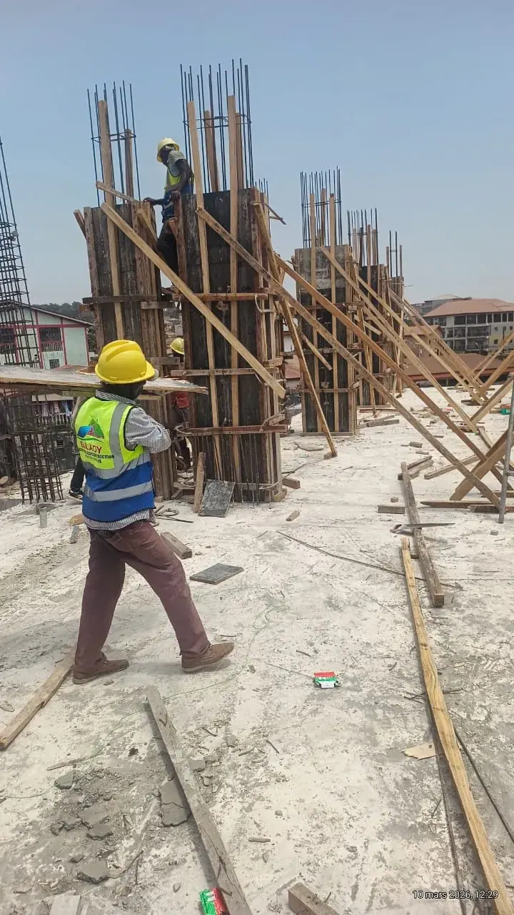 Foundation work and formwork