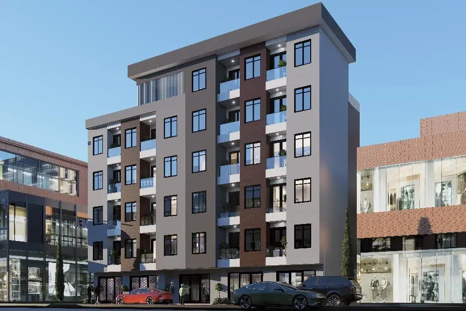 Architectural perspective view