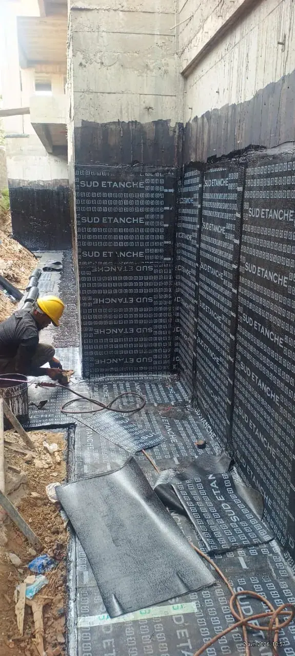 Stored formwork panels